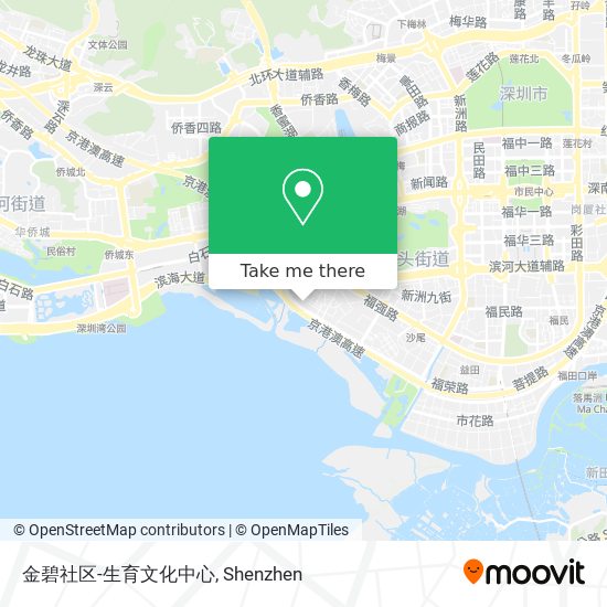 金碧社区-生育文化中心 map