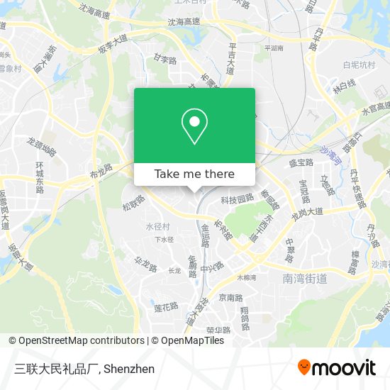 三联大民礼品厂 map