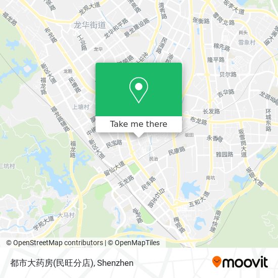 都市大药房(民旺分店) map