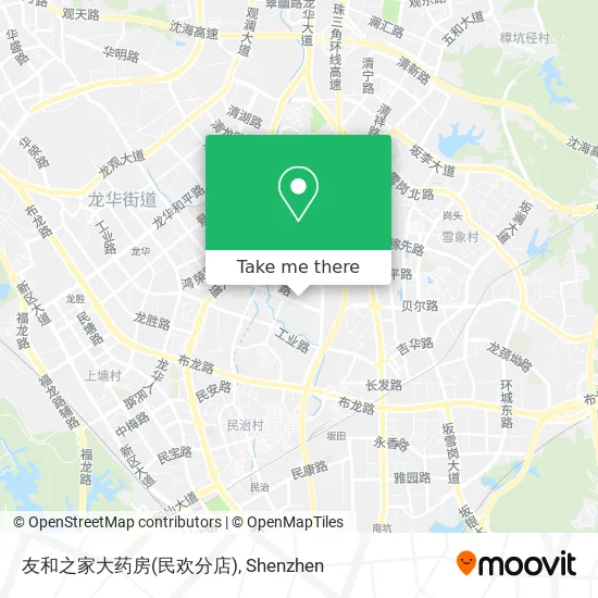 友和之家大药房(民欢分店) map