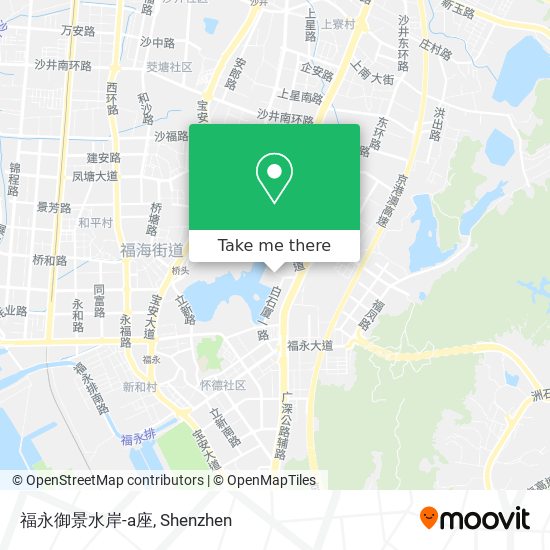 福永御景水岸-a座 map