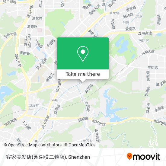 客家美发店(园湖横二巷店) map