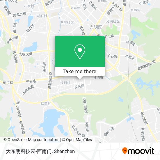 大东明科技园-西南门 map