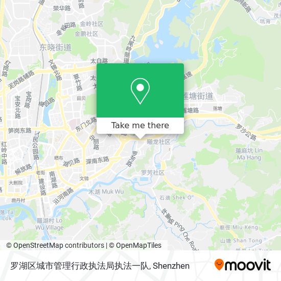 罗湖区城市管理行政执法局执法一队 map