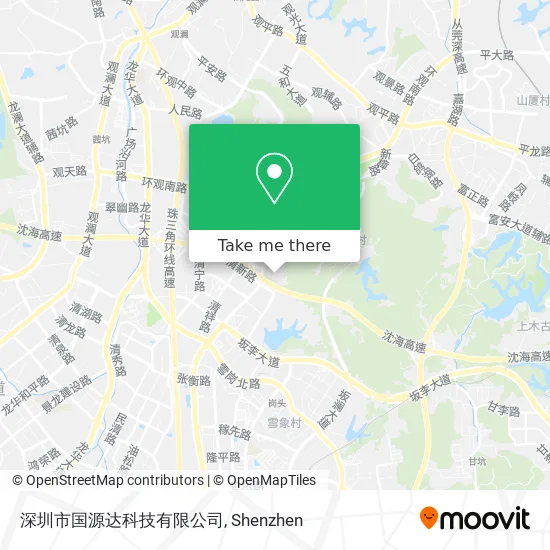 深圳市国源达科技有限公司 map