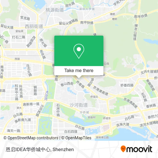 恩启IDEA华侨城中心 map