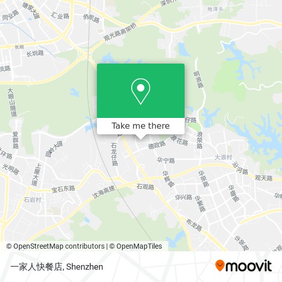 一家人快餐店 map