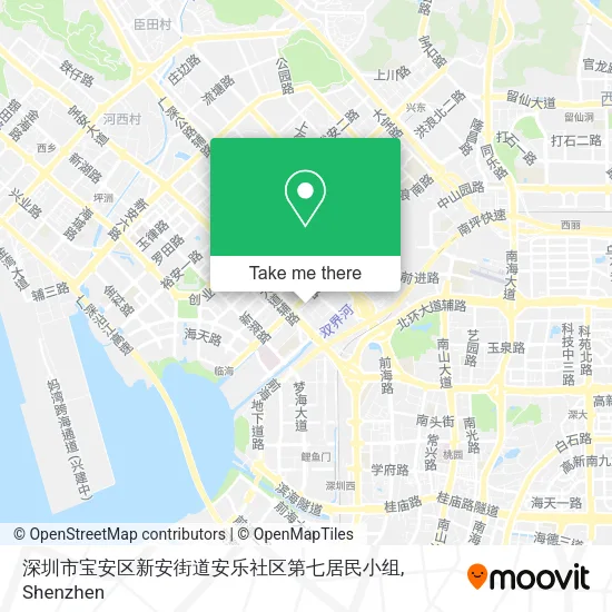 深圳市宝安区新安街道安乐社区第七居民小组 map
