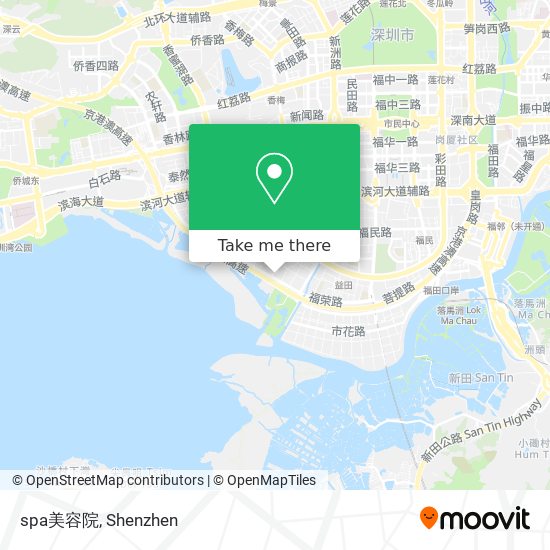 spa美容院 map