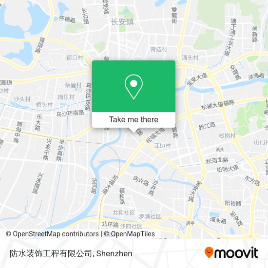 防水装饰工程有限公司 map