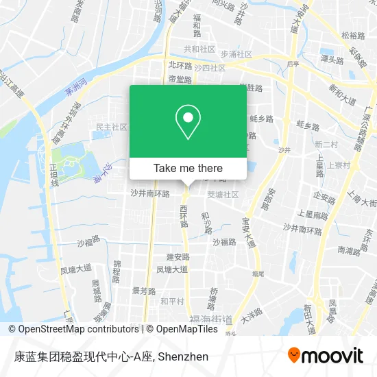 康蓝集团稳盈现代中心-A座 map