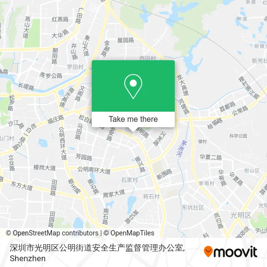 深圳市光明区公明街道安全生产监督管理办公室 map