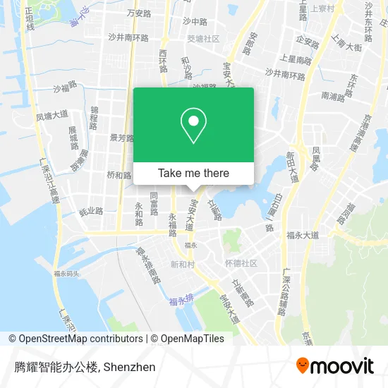 腾耀智能办公楼 map