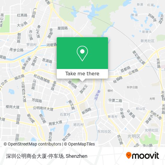 深圳公明商会大厦-停车场 map