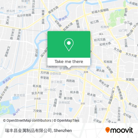瑞丰昌金属制品有限公司 map