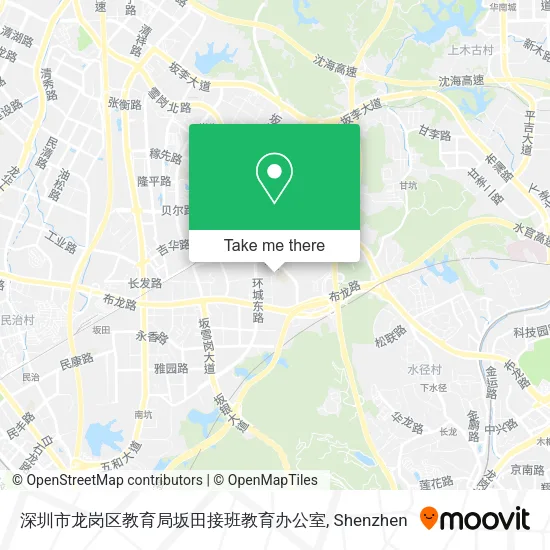 深圳市龙岗区教育局坂田接班教育办公室 map