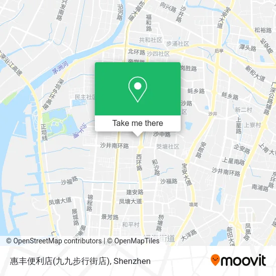 惠丰便利店(九九步行街店) map