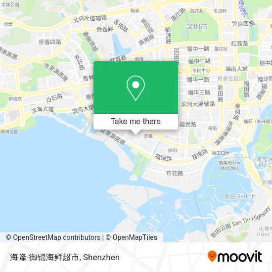 海隆·御锦海鲜超市 map