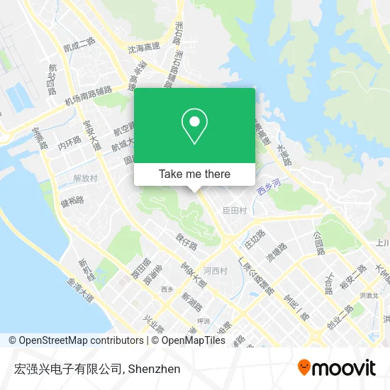 宏强兴电子有限公司 map
