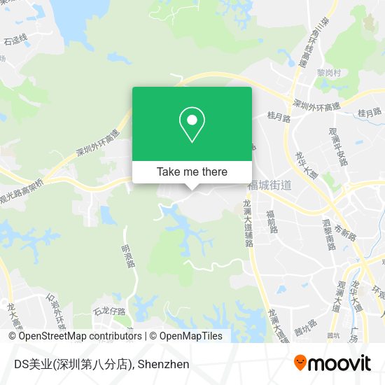 DS美业(深圳第八分店) map