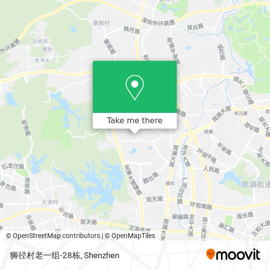 狮径村老一组-28栋 map