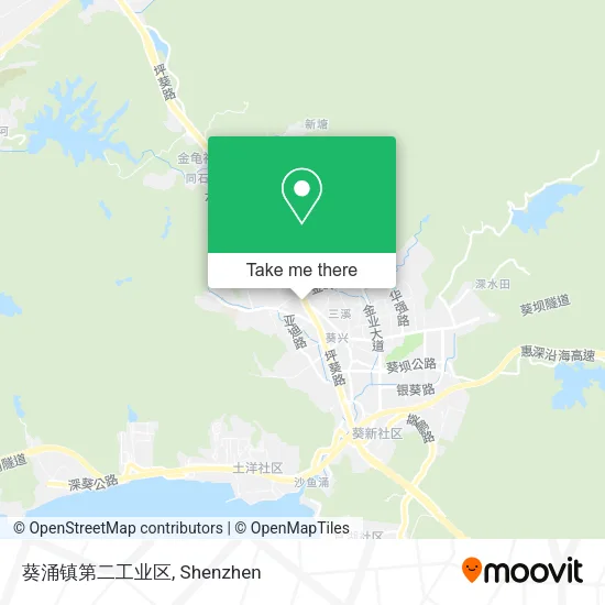 葵涌镇第二工业区 map