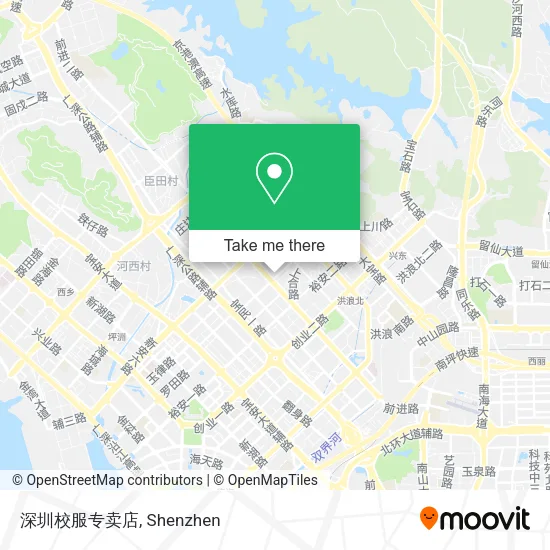 深圳校服专卖店 map