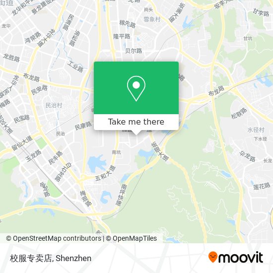 校服专卖店 map