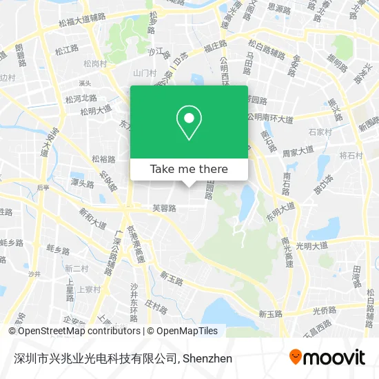深圳市兴兆业光电科技有限公司 map
