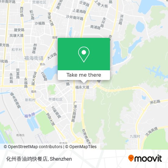 化州香油鸡快餐店 map
