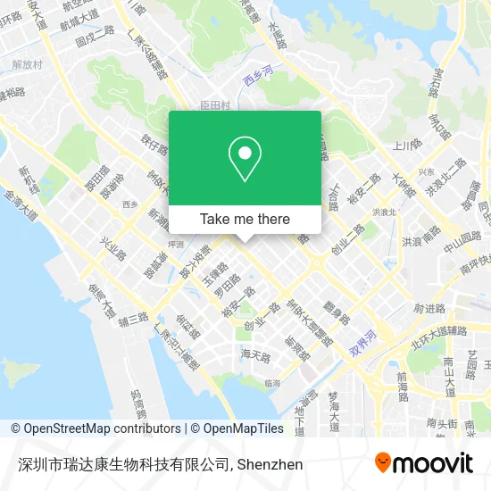 深圳市瑞达康生物科技有限公司 map