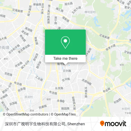 深圳市广视明宇生物科技有限公司 map