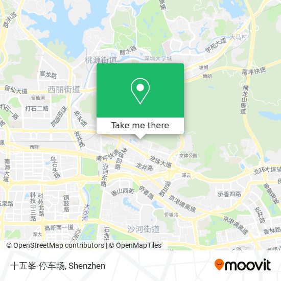 十五峯-停车场 map