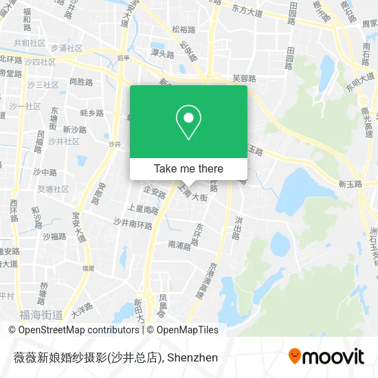 薇薇新娘婚纱摄影(沙井总店) map