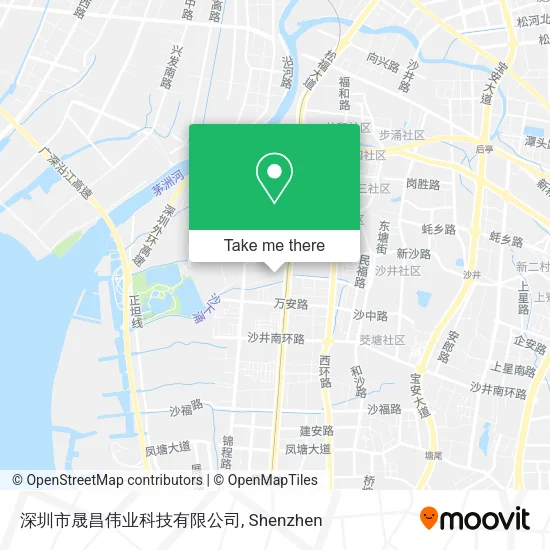 深圳市晟昌伟业科技有限公司 map