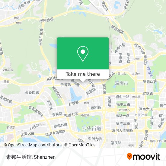 素邦生活馆 map