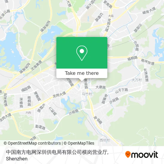 中国南方电网深圳供电局有限公司横岗营业厅 map