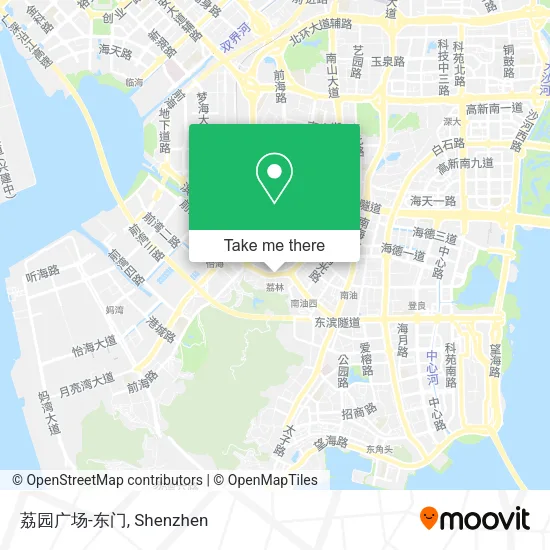 荔园广场-东门 map