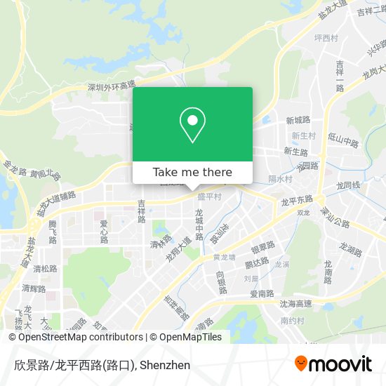 欣景路/龙平西路(路口) map