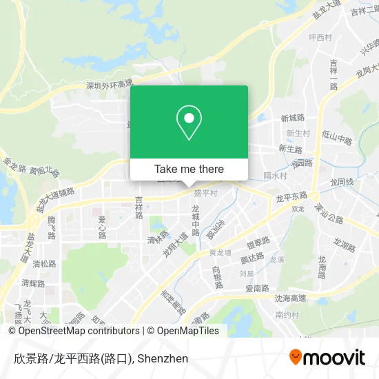 欣景路/龙平西路(路口) map