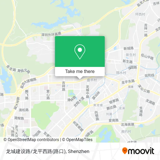 龙城建设路/龙平西路(路口) map