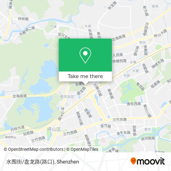 水围街/盘龙路(路口) map