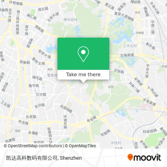 凯达高科数码有限公司 map