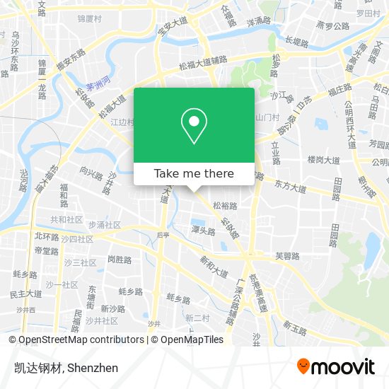 凯达钢材 map