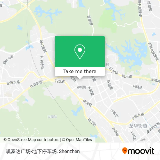 凯豪达广场-地下停车场 map