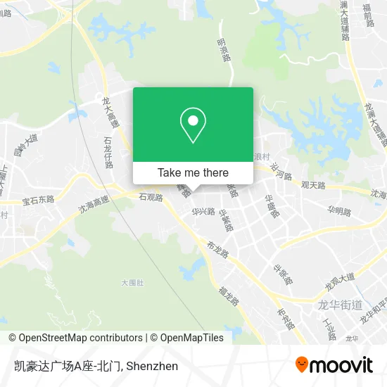 凯豪达广场A座-北门 map