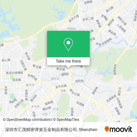 深圳市汇茂精密弹簧五金制品有限公司 map