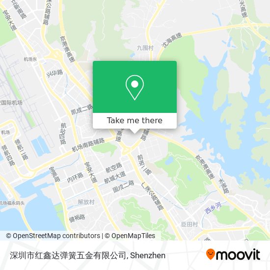 深圳市红鑫达弹簧五金有限公司 map