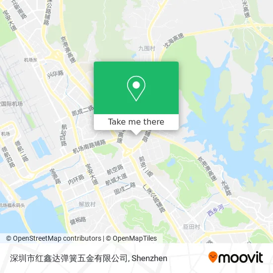 深圳市红鑫达弹簧五金有限公司 map