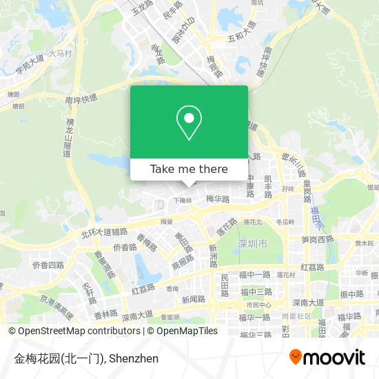 金梅花园(北一门) map